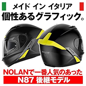 NOLAN N60-6 フルフェイスヘルメット（Mサイズ・ マットブラック) Amazon | NOLAN(ノーラン) バイク ヘルメット フルフェイス N60